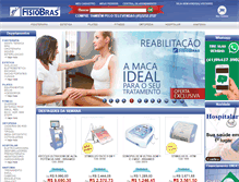 Tablet Screenshot of fisiobras.com.br